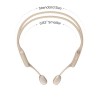 SHOKZ OpenRun Pro Headphones Wireless Ear-hook Sports Bluetooth Beige