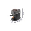 Philips Coffee maker | BAR300/60 Baristina | Pump pressure 16 bar | Semi-automatic | 122.8 W | Black
