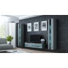 Cama Shelf unit VIGO NEW 180/40/30 grey/grey gloss