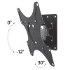 Techly 19-37" Wall Bracket for LED LCD TV Tilt 1 Swivel Black" ICA-LCD 2900B