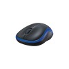 MOUSE USB OPTICAL WRL M185/BLUE 910-002239 LOGITECH