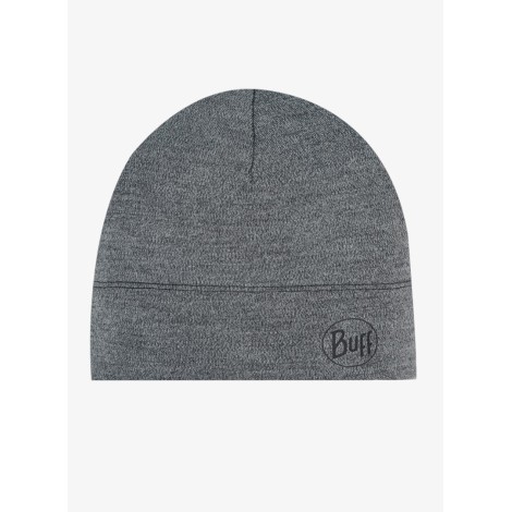 Buff Midweight Merino Wool Hat - Grey