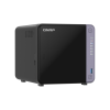 QNAP Cost-effective 4-bay 10GbE NAS | TS-432X-4G | Alpine | AL524 | Processor frequency 2 GHz | 4 GB | DDR4 SODIMM | 90W adapter (12VDC), 100-240VAC