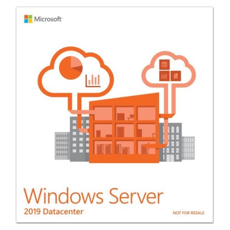 Microsoft | Windows Server 2019 Datacenter - 64-bit | P71-09023 | EN | 16 cores | DVD-ROM | Licence