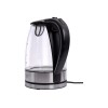 Adler | Kettle | AD 1225 | Standard | 2000 W | 1.7 L | Glass | 360° rotational base | Transparent/Stainless steel