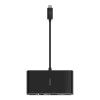 Belkin AVC005BTBK interface hub USB 3.2 Gen 1 (3.1 Gen 1) Type-C Black