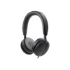 Dell | Pro Wired On-Ear Headset | WH5024 | Built-in microphone | USB Type-A | Black | ANC