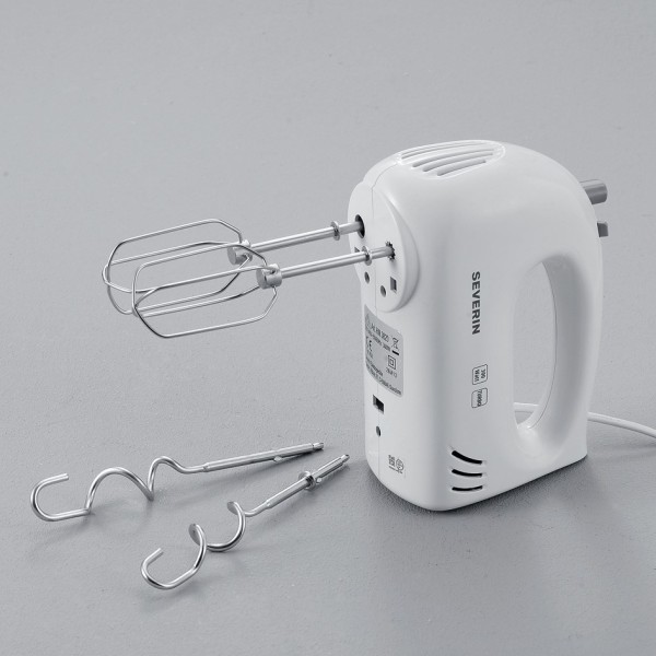 SEVERIN HAND MIXER WHITE, TURBO, POWER ...