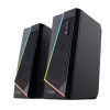 Speaker|TRUST|GXT 609 Zoxa RGB Illuminated Speaker Set|1xUSB 2.0|Black|24070