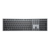 Dell | Keyboard | KB700 | Keyboard | Wireless | RU | Titan Gray | 2.4 GHz, Bluetooth 5.0