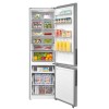 Midea Refrigerator | MDRB600MME46 | Energy efficiency class E | Free standing | Combi | Height 201 cm | No Frost system | Fridge net capacity 313 L | Freezer net capacity 130 L | Display | 35 dB | Stainless steel