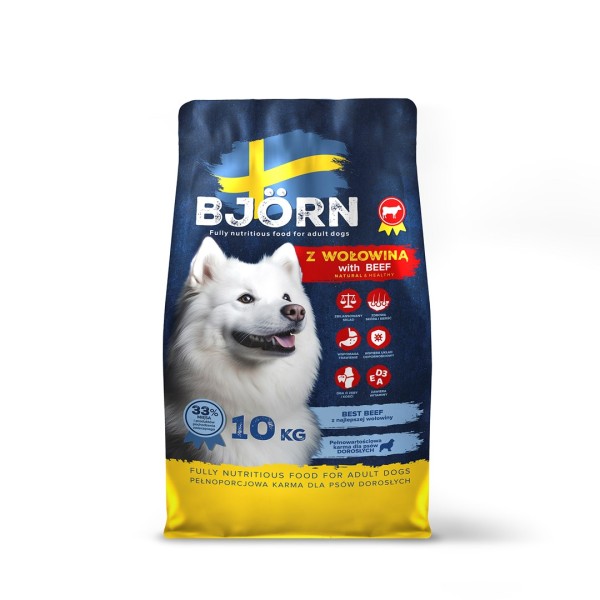 BJORN with Beef - dry dog ...