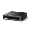 Switch|MERCUSYS|MS106LP|Desktop/pedestal|6x10Base-T / 100Base-TX|PoE+ ports 4|MS106LP