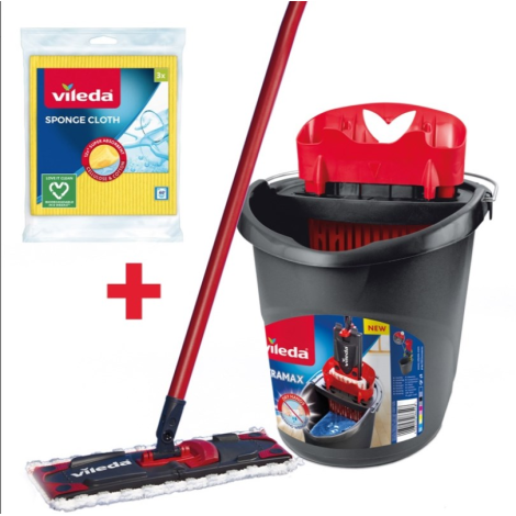 Vileda Ultramax Box mop + cloths 3 pcs.