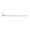 Maclean compact under-desk cable organizer, max load 5kg, white, MC-107 W
