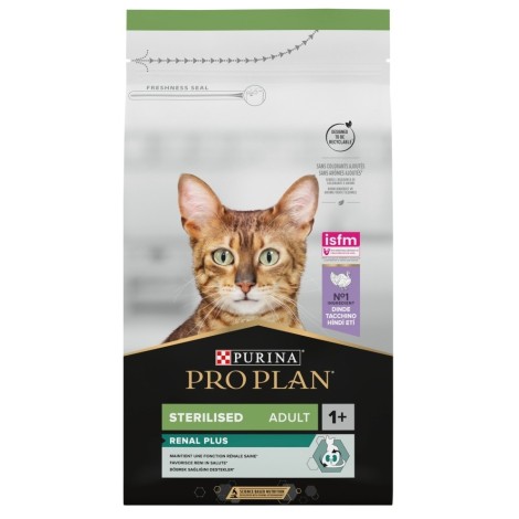 Purina PRO PLAN STERILISED Adult cats dry food 1.5 kg Turkey