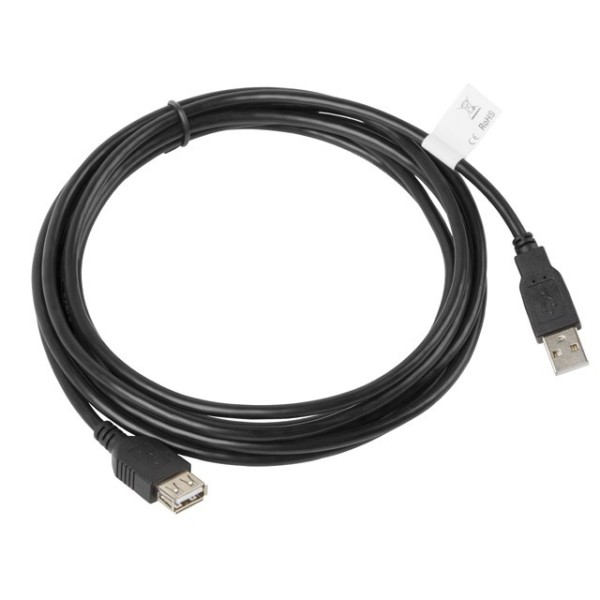 Lanberg CA-USBE-10CC-0030-BK USB cable USB 2.0 ...