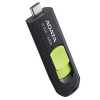 MEMORY DRIVE FLASH USB-C 64GB/ACHO-UC300-64G-RBK/GN ADATA