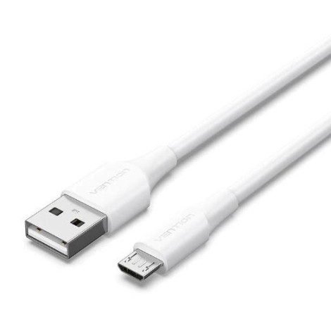 CABLE USB2.0 TO MICRO-B/1M WHITE CTIWF VENTION