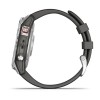 Garmin epix 3.3 cm (1.3") AMOLED 47 mm Digital 416 x 416 pixels Touchscreen Silver Wi-Fi GPS (satellite)