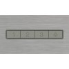 Bosch DWB93BC30 cooker hood Wall-mounted Stainless steel 400 m³/h