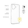 Fixed | Story AntiUV | Back Cover | Apple | iPhone 16 Plus | TPU | Clear