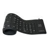 Logilink | Flexible waterproof Keyboard USB + PS/2 | ID0019A | Flexible keyboard | Wired | DE | Black