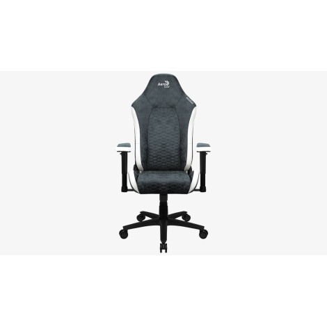 Aerocool Crown AeroSuede Universal gaming chair Padded seat Blue, Steel