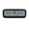 POWER BANK USB 20000MAH/VA2572 BLACK RIVACASE