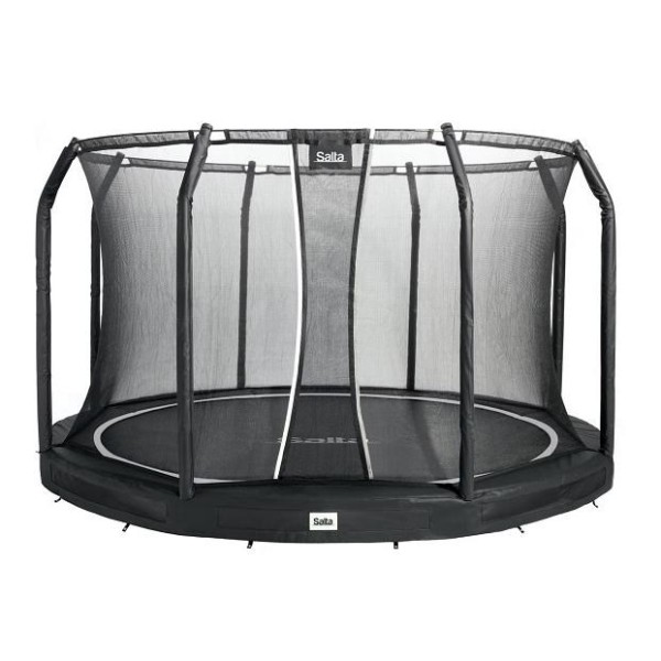 Premium Ground Combo 366cm Trampoline Black