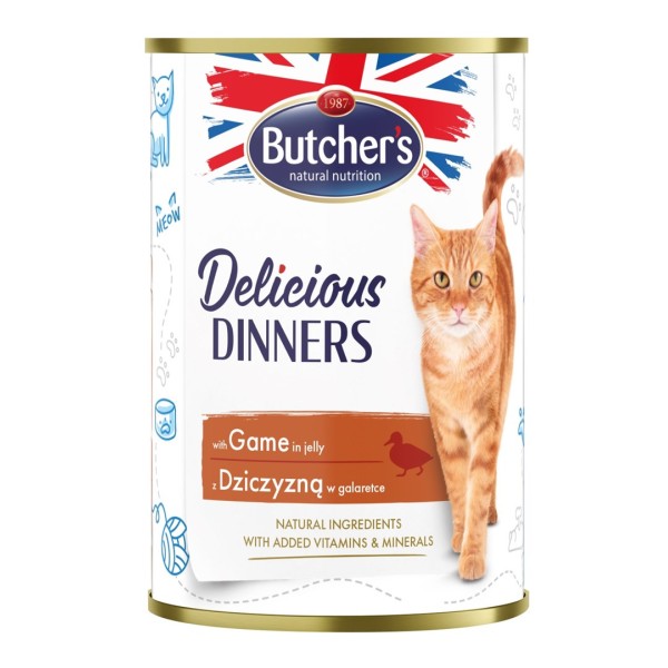 BUTCHER'S Delicious Dinners Pieces with venison ...