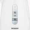 Severin WK 3411 electric kettle 1 L 2200 W White
