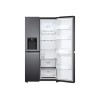 LG | Refrigerator | GSLV71MCLE | Energy efficiency class E | Free standing | Side by side | Height 179 cm | No Frost system | Fridge net capacity 416 L | Freezer net capacity 219 L | 36 dB | Matte Black