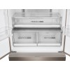 Haier FD 83 Serie 7 HB18FGSAAA Fridge-freezer, double-opening 539 l E Silver, Titanium