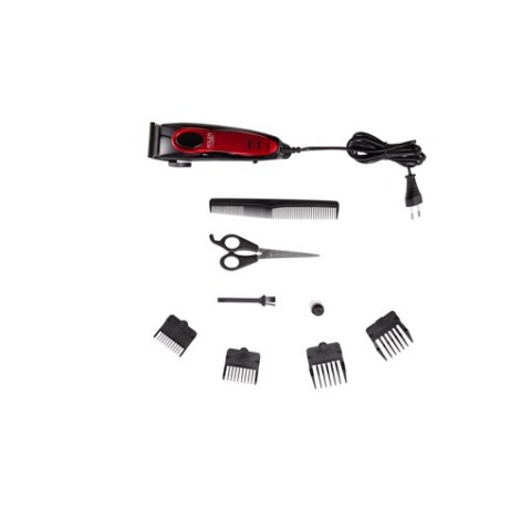 Adler AD 2825 hair trimmers/clipper Black, Red