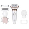 Braun Epilator | SES9-360 Silk épil 9 Flex 3D | Operating time (max) 50 min | Number of power levels 1 | Wet & Dry | White/Rose