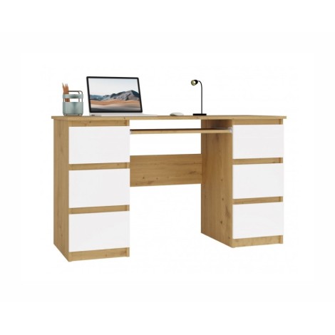 KUBA Desk Artisan Oak/White Set