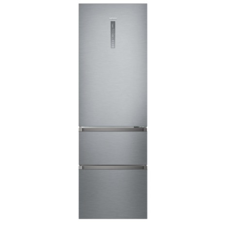 Haier Refrigerator HTR5619ENMG (348L; silver)