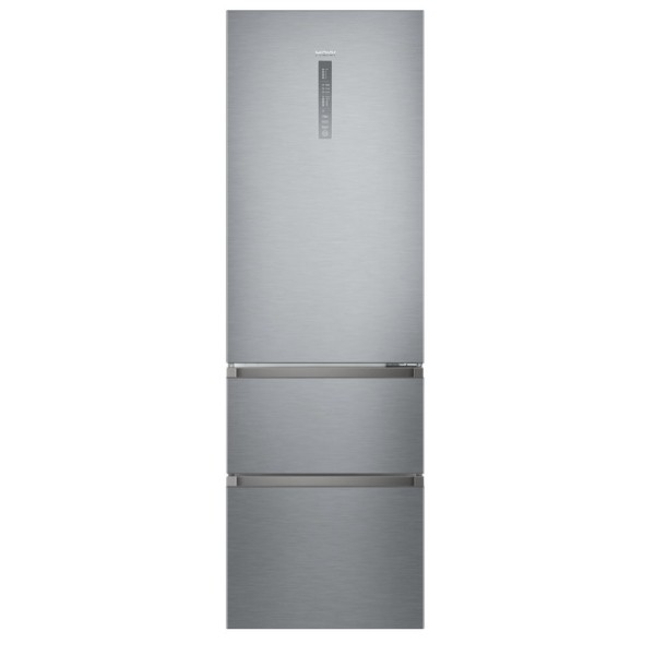 Haier Refrigerator HTR5619ENMG (348L; silver)