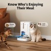 PETKIT YumShare Dual-hopper 2 Automatic Feeder with Camera | Capacity 5 L | Material ABS, 304 stainless steel | White
