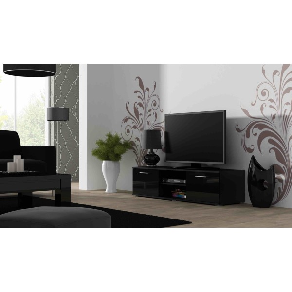 Cama TV stand SOHO 140 black/black ...