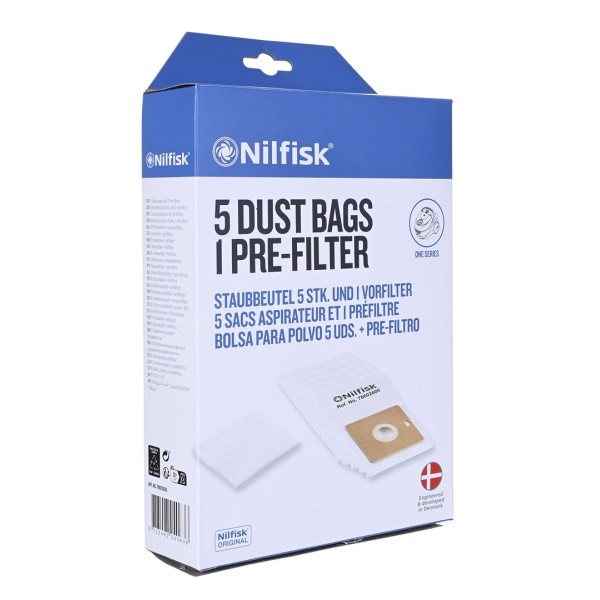 Nilfisk DUST BAG SYNTH ONE, GO ...