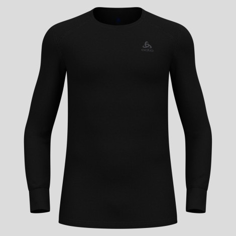 Koszulka męska Odlo BL TOP crew neck l/s ACTIVE WARM ECO roz. L Czarna