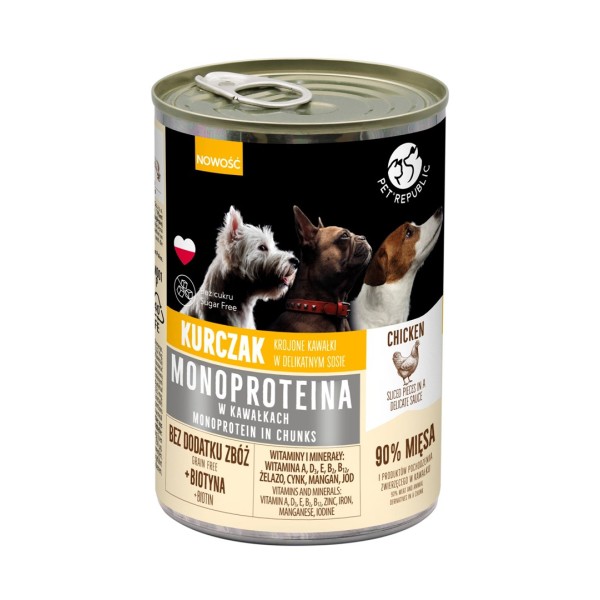 PET REPUBLIC Monoprotein Chicken - wet ...