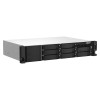 QNAP TS-864EU-RP-8G NAS/storage server Rack (2U) Ethernet LAN Black