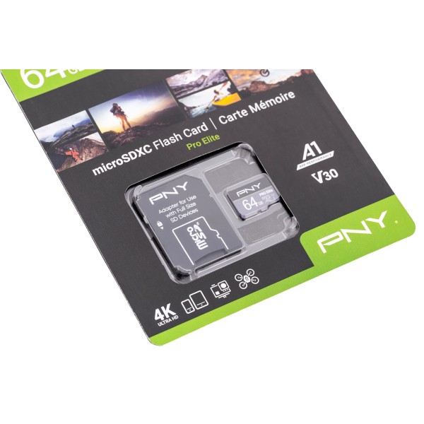 Karta pamięci PNY PRO Elite microSDXC ...