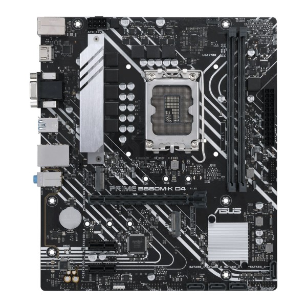 ASUS PRIME B660M-K D4 Intel B660 ...