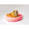 GO GIFT Shaggy pink XL - pet bed - 80 x 83 x 10 cm