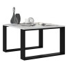 MODERN MINI table 67x67x40 cm White/Black