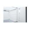 LG GSGV81EPLL Refrigerator, Free-standing, Side by Side, E, Height 1.79 m, Net fridge 416 L, Net freezer 219 L, Black | LG